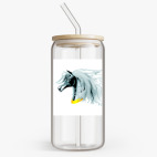 Банка с бамбуковой крышкой