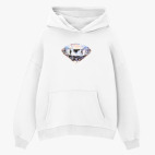 Толстовка худи оверсайз