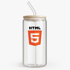 Банка с бамбуковой крышкой