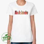 Женская футболка органик