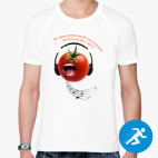 Мужская спортивная футболка