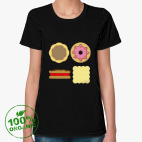 Женская футболка органик