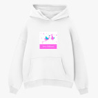 Толстовка худи оверсайз