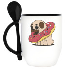 Кружка с ложкой