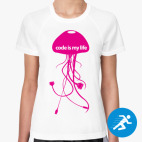 Женская спортивная футболка