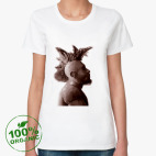 Женская футболка органик