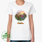 Женская футболка органик