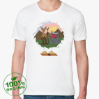 Мужская футболка органик