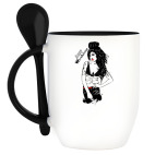 Кружка с ложкой