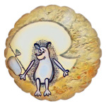 Ежик на луне