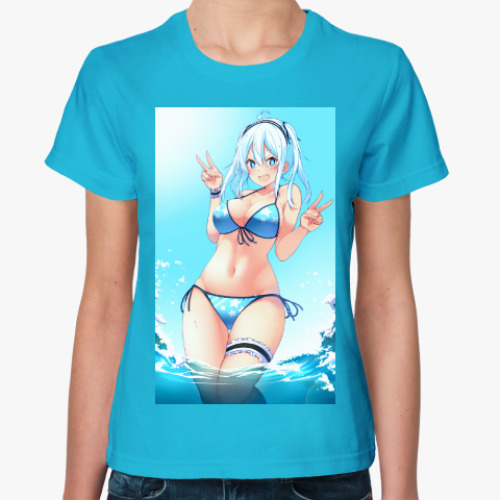 Женская футболка Anime
