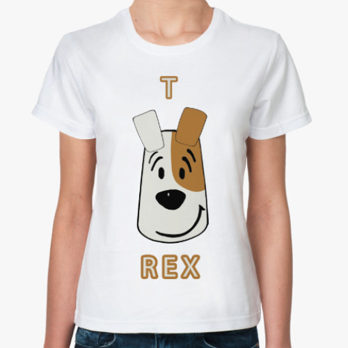 Классическая футболка Т-Рекс