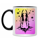 Кружка двухцветная