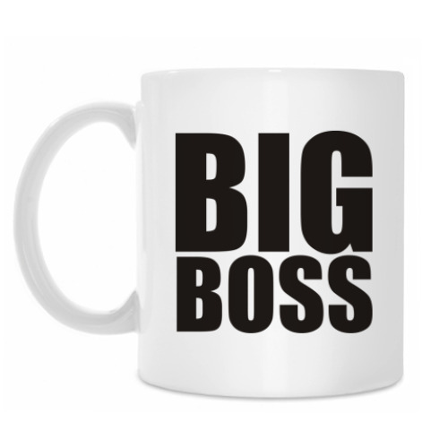 Кружка с принтом BIG BOSS