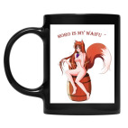 Кружка цветная UV-DTF