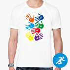 Мужская спортивная футболка