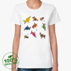 Женская футболка органик