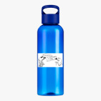 Прозрачная спортивная бутылка