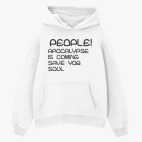 Толстовка худи оверсайз