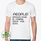 Мужская футболка органик