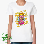 Женская футболка органик