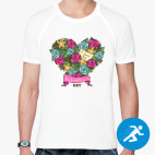 Мужская спортивная футболка