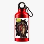 Металлическая бутылка 400 мл UV-DTF