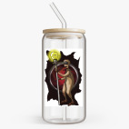 Банка с бамбуковой крышкой