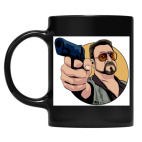 Кружка цветная UV-DTF