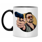 Кружка двухцветная