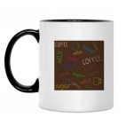 Кружка двухцветная