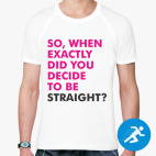 Мужская спортивная футболка