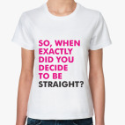 Женская футболка