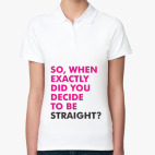 Женская рубашка поло