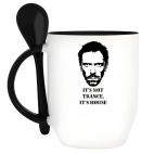 Кружка с ложкой