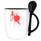 Кружка с ложкой