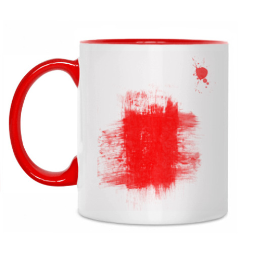 Кружка с принтом Вампир