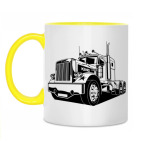 Двухцветная кружка 'Truck'