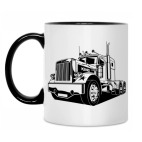 Кружка двухцветная