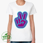 Женская футболка органик