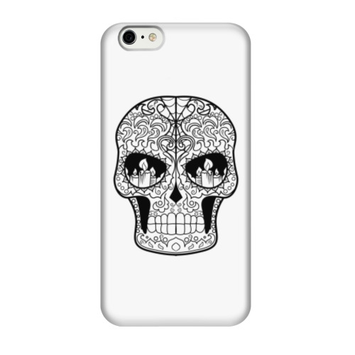 Чехол для iPhone 6/6s Злобный череп
