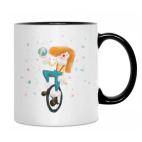 Кружка двухцветная