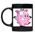 Кружка цветная UV-DTF