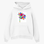 Толстовка худи оверсайз