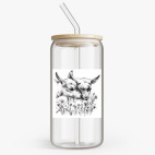 Банка с бамбуковой крышкой