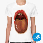 Женская спортивная футболка