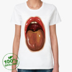 Женская футболка органик