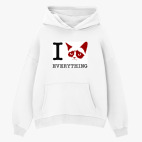 Толстовка худи оверсайз