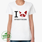 Женская футболка органик