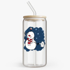 Банка с бамбуковой крышкой